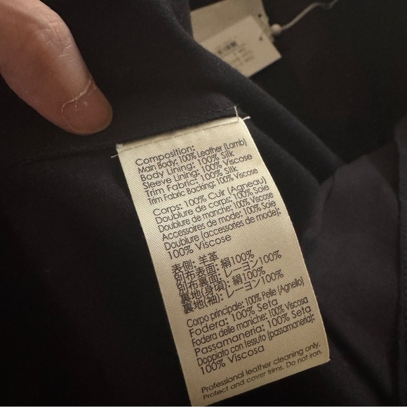 NWT 3.1 Phillip Lim motorcycle leather jacket size 4 - Picture 14 of 16